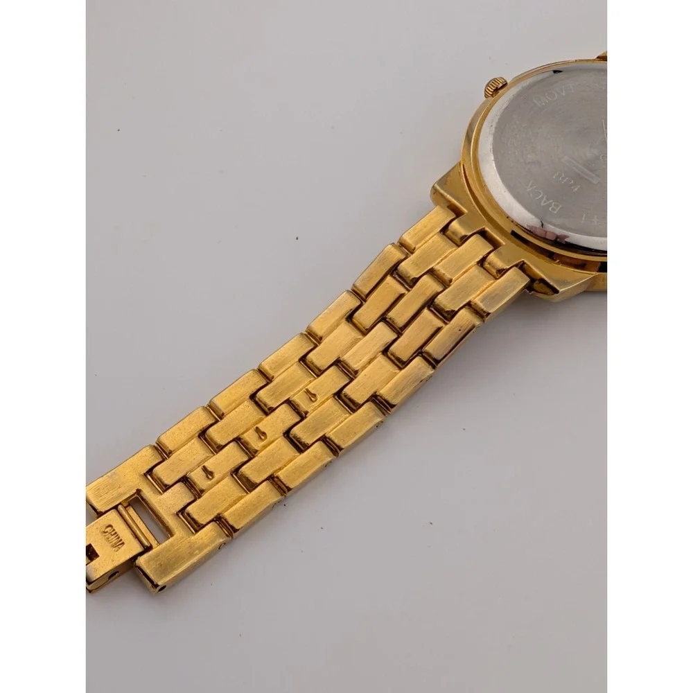 Avon Bling Pave Swarovski Crystals Watch Women 34mm‎ Case 7.5